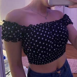 Off the shoulder top